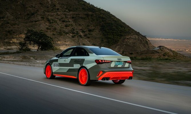 Обновлённые «заряженные» седан и хэтчбек Audi S3 показались на первых фото