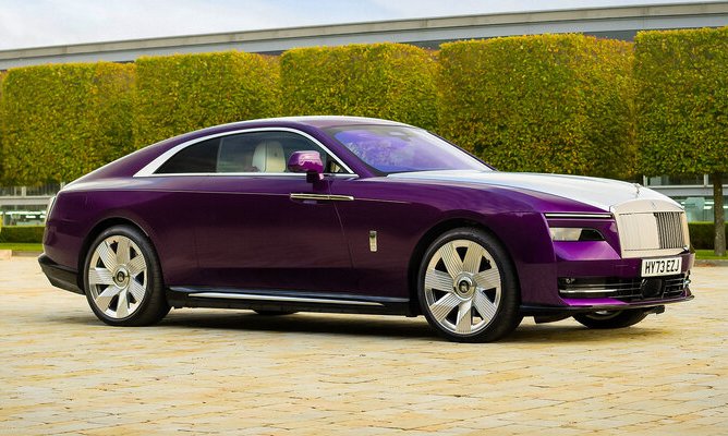 Rolls-Royce выпустит сверхмощную версию электрокара Spectre