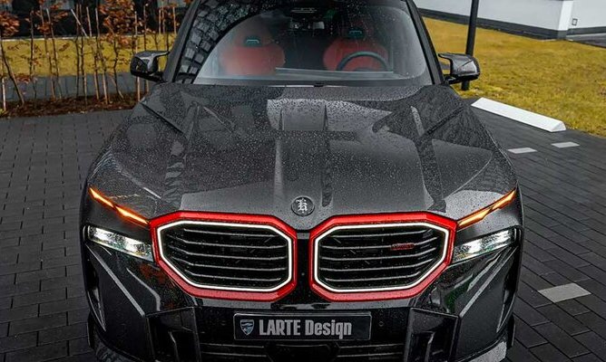 Кроссовер BMW XM получил значительные доработки от компании Larte Design