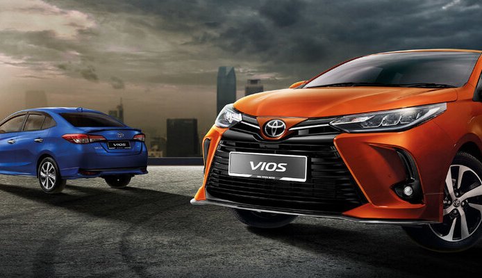 В РФ запустили продажи новых седанов Toyota Vios по цене от 2,2 млн рублей
