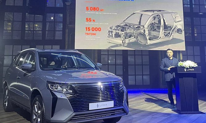 В России вскоре могут стартовать продажи нового автомобиля марки Livan