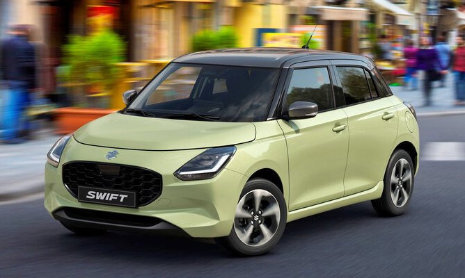 Новый Suzuki Swift выходит на рынок: гибридный довесок, вариатор и полный привод